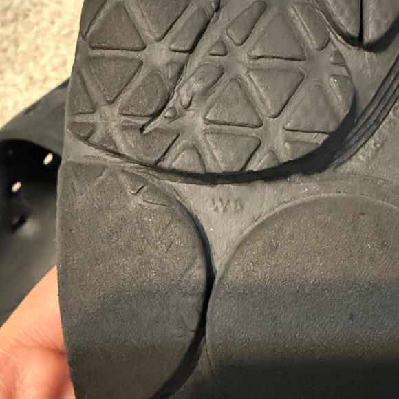 Hoka Black Recovery Slide Sandals Size 6 - Picture 5 of 5